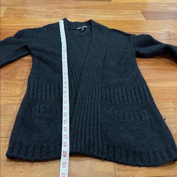 Vince Black Women's Bergdorf Goodman Cardigan Open Front Sweater Size S - Picture 6 of 8